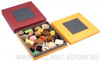 QUATRO RED BEAN - подарочный набор шоколадных конфет ручной работы 