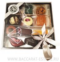 Diamond box - набор шоколадных конфет ручной работы Baccarat из бельгийского шоколада