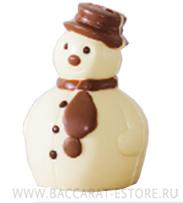 Снеговик из шоколада