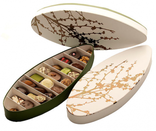Oval - набор шоколадных конфет ручной работы Баккара