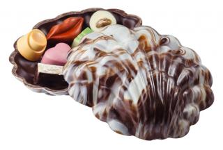 Шкатулка Ракушка с конфетами